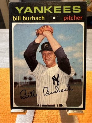 1971 Topps - High # Bill Burbach #683
