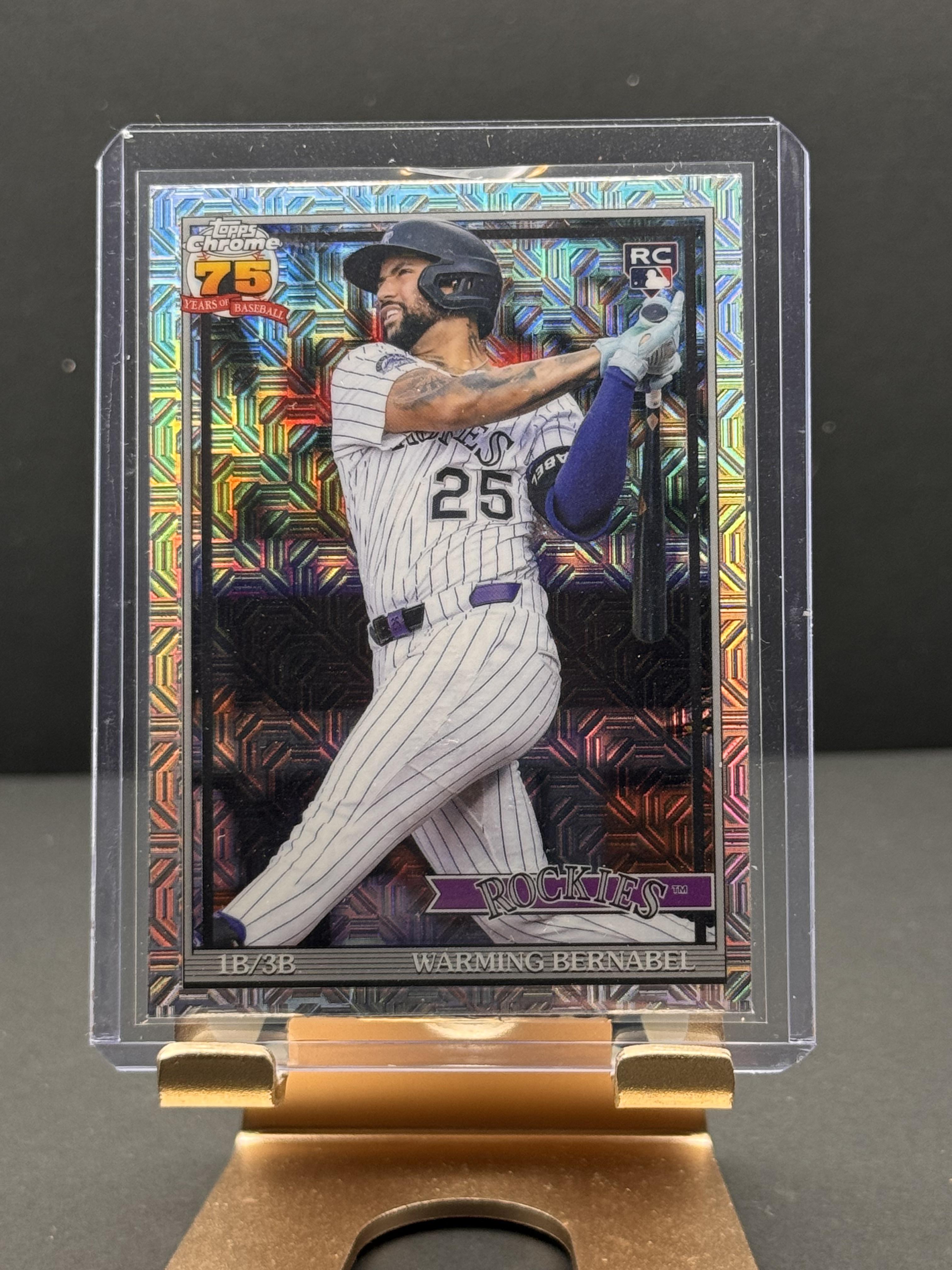 2026 Topps Warming Bernabel 1991 Topps Baseball Chrome